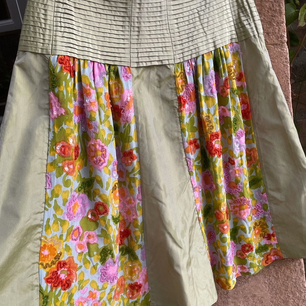 Anthropologie beaded skirt